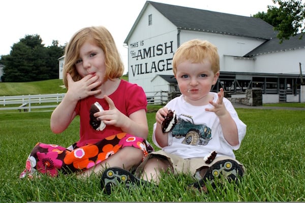 Kids with whoopie pies