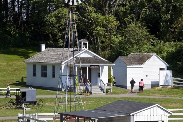 Amish Village property and outbuildings