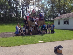 Group on playset